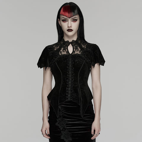 Goth Gorgeous Rose Top