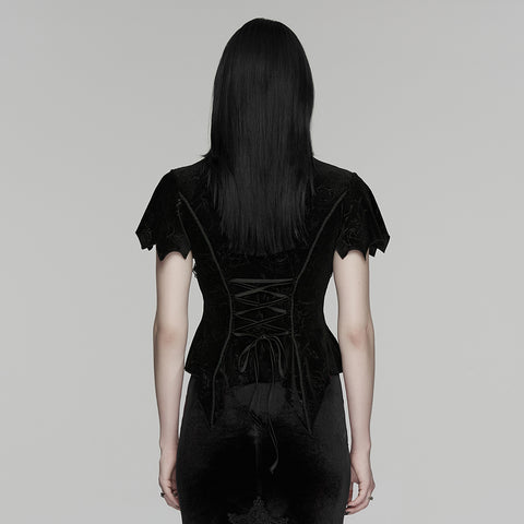 Goth Gorgeous Rose Top