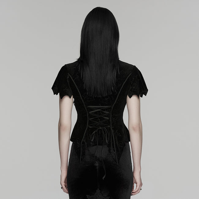 Goth Gorgeous Rose Top