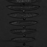 Punk Mesh Perspective Short Sleeve T-shirt