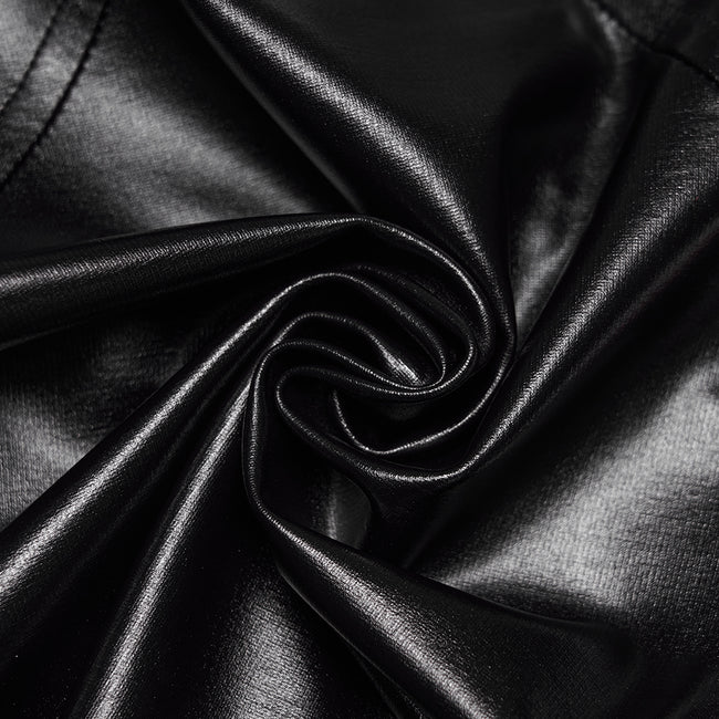 Cyberpunk leather top