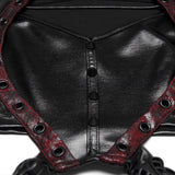 Cyberpunk leather top