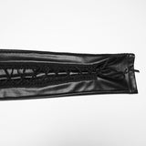 Women's Victorian Style Sexy Leather Gothic Leggings With Lace
