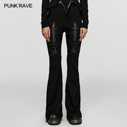 Gothic Flared Trousers