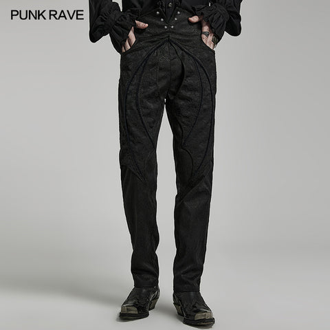 Goth bat wings pants