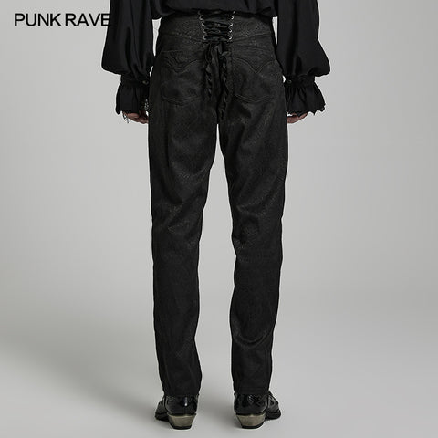 Goth bat wings pants