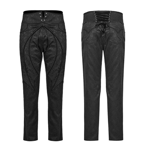 Goth bat wings pants