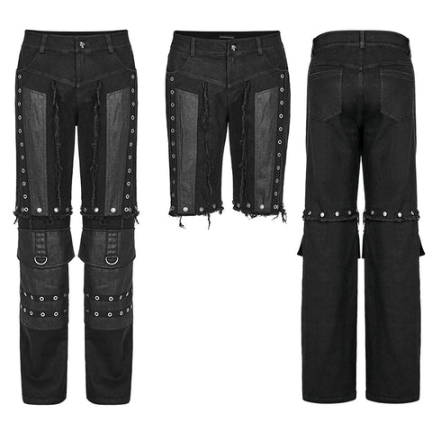 Punk Detachable Pants