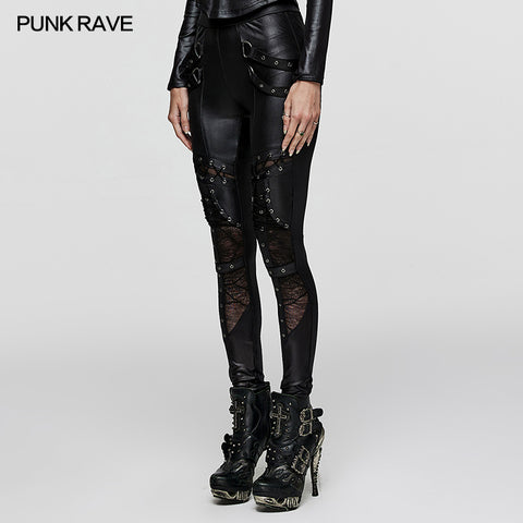Geometrical knit Leggings