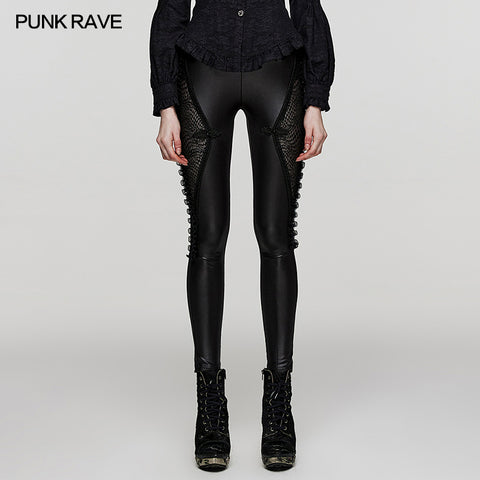 Gothic Exquisite lace  leggings