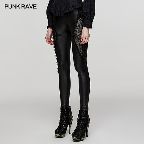 Gothic Exquisite lace  leggings