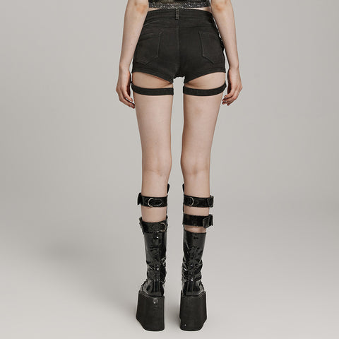 Stretch Slim fit hot shorts