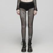 2024 PUNK tie-dyed mesh leggings