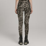 Wasteland tie-dyed  punk trousers