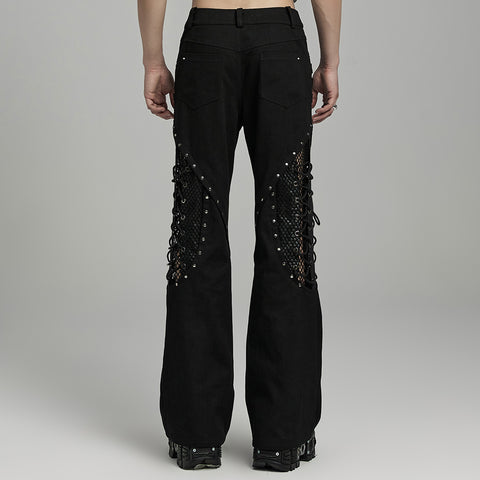 PUNK Personalized Flare Pants For Men