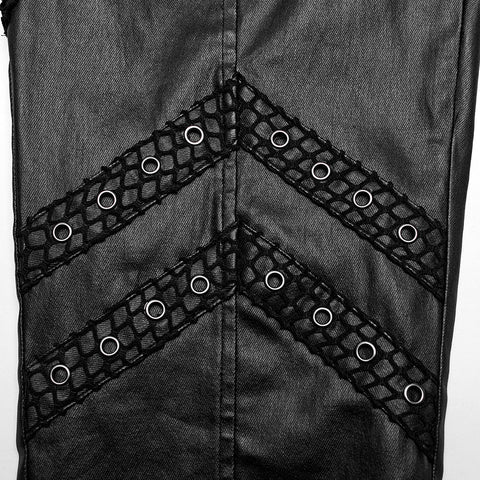 PUNK Creative Structural Handsome Pants