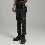 PUNK Creative Structural Handsome Pants