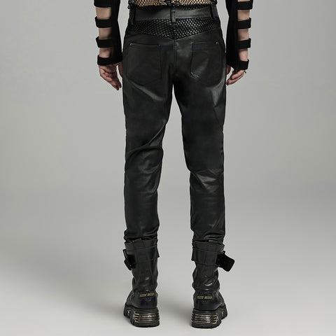 PUNK Creative Structural Handsome Pants