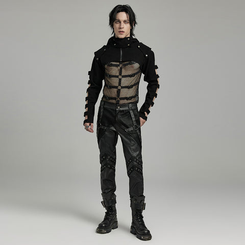 PUNK Creative Structural Handsome Pants