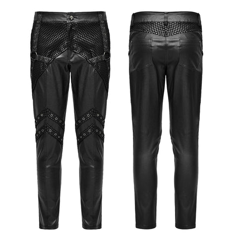 PUNK Creative Structural Handsome Pants