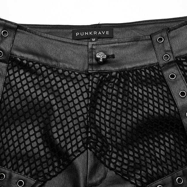 PUNK Creative Structural Handsome Pants
