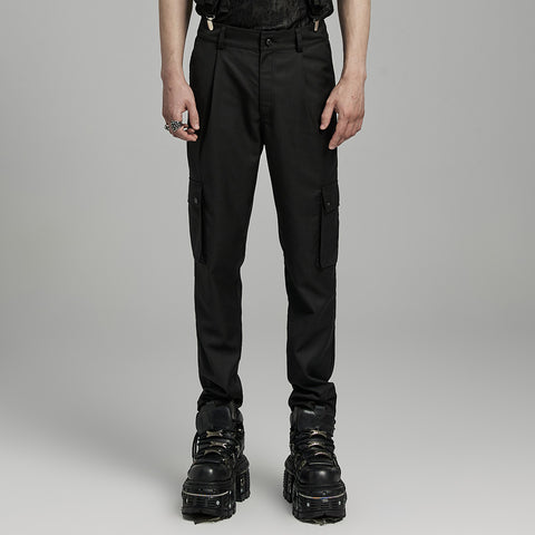 Punk minimalist cargo pants