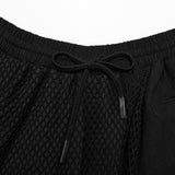 Dark punk hanging crotch pants