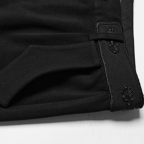 Goth minimalist trousers