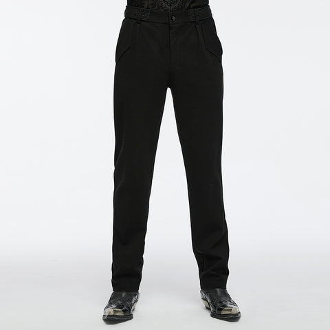 Goth minimalist trousers