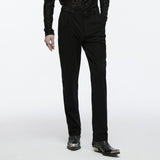 Goth minimalist trousers