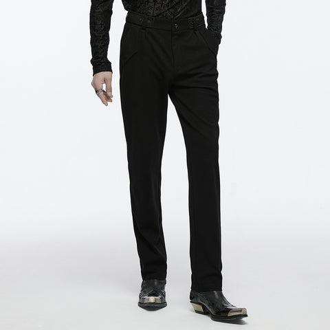 Goth minimalist trousers