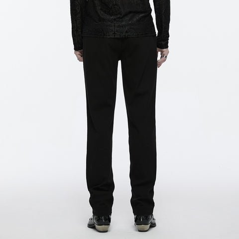 Goth minimalist trousers