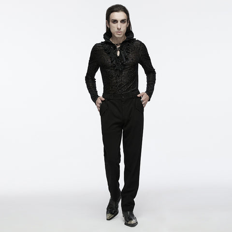 Goth minimalist trousers