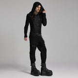 Punk handsome denim pants