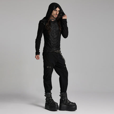 Punk handsome denim pants