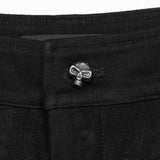 Punk handsome denim pants