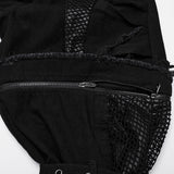Punk detachable decadent pants