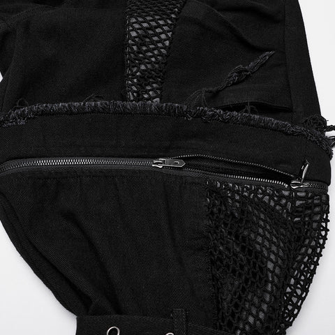 Punk detachable decadent pants