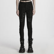 Cyberpunk eye-catching tight leggings