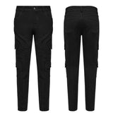 2025 Simple punk denim pants