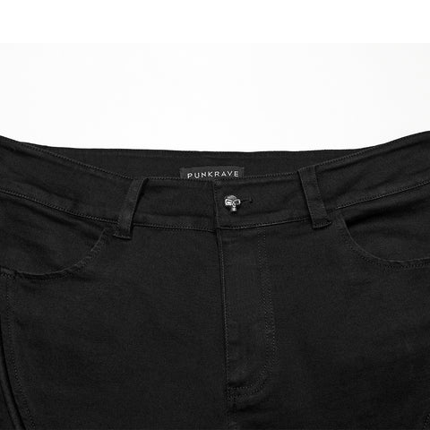 2025 Simple punk denim pants