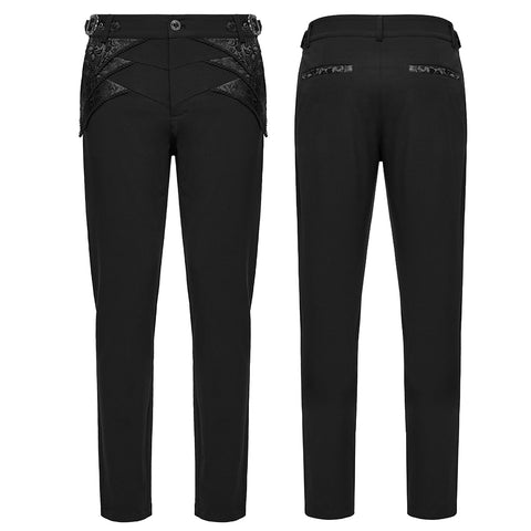 Goth gentleman's trousers