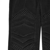 Punk structure tight pants