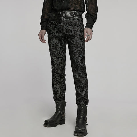 Goth Palace Embroidered Suit Pants