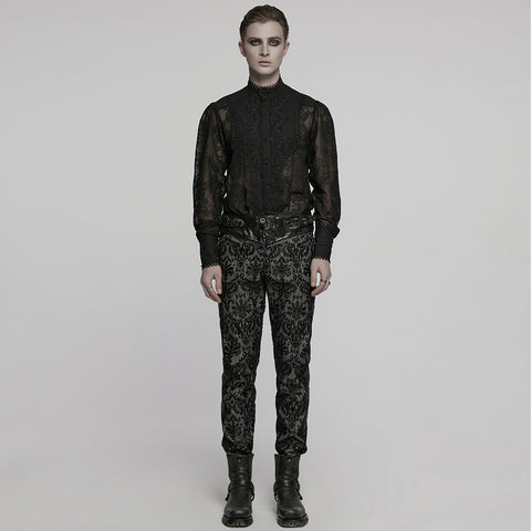 Goth Palace Embroidered Suit Pants