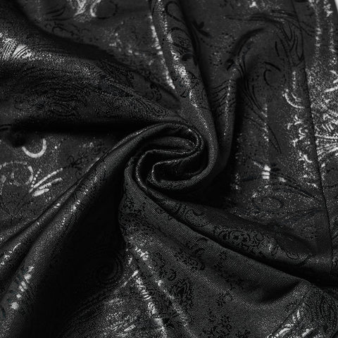 Goth Flared Skirt Pants