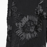 Goth Floral Lace Leggings