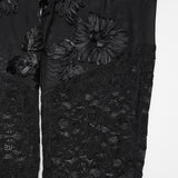Goth Floral Lace Leggings