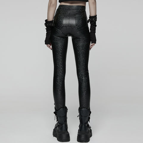 Goth Stretchy Skinny Leggings