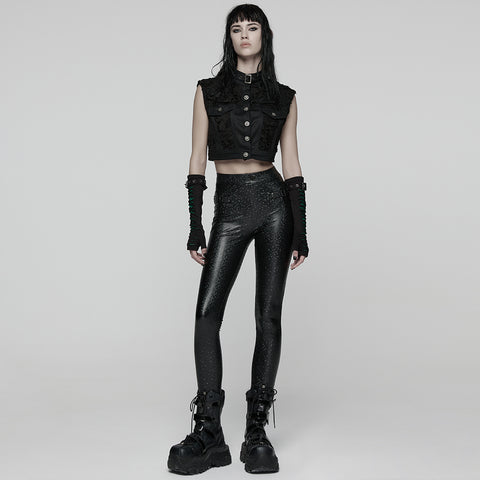 Goth Stretchy Skinny Leggings